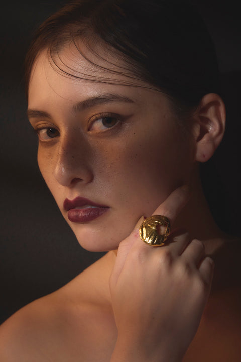 Pluto Fragment Ring Silver