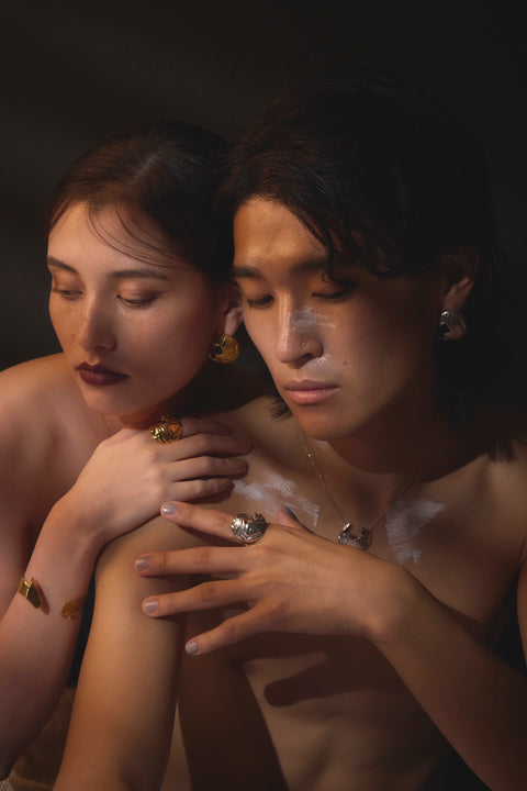 Pluto Fragment Ring Silver