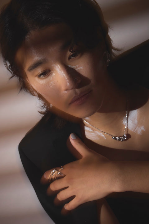 Pluto Rebirth Necklace Black