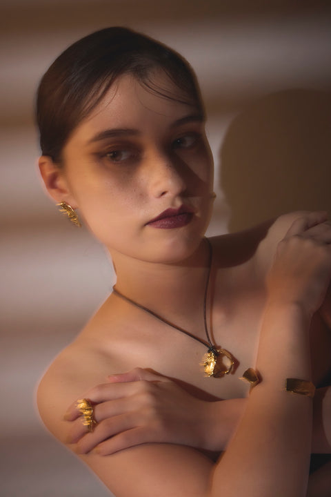 Mind pierced earrings