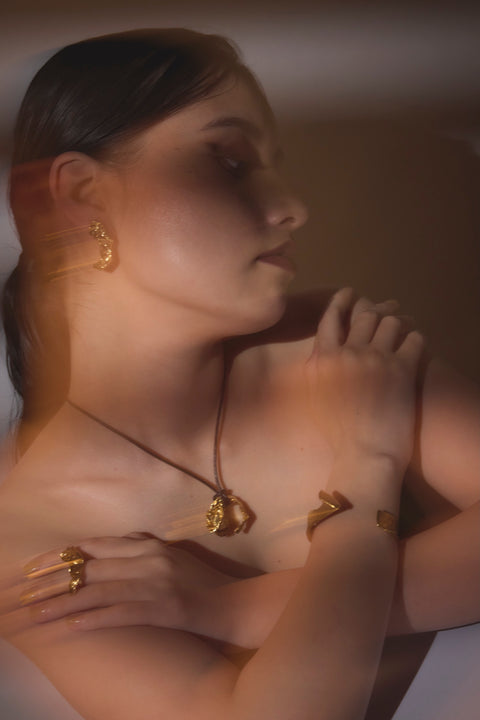 Mind pierced earrings