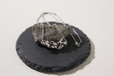 Pluto Rebirth Necklace Silver