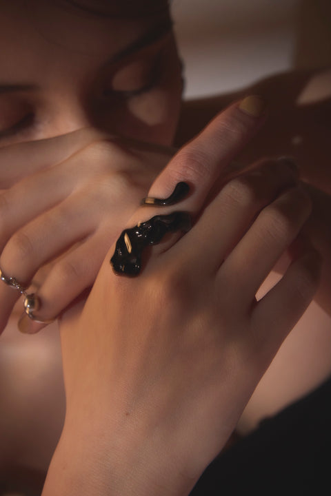 Pluto Rebirth Ring Gold